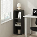 Furinno PELLI Book Shelf, 3-Cube Bookshelf, Cube Storage Organizer Bookcase, 11.7 x 12.1 x 35.4, for Living Room, Bedroom, Ho