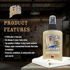 Doc Baileys “Clear” Formula Kit for Professional Detailers | Clean and Waterproof Blue, Pink, Red, and Brown Shades of Leathe