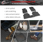 Floor Mats Compatible with 2023 2024 2025 2026 Mazda CX50 Trunk Mat Cargo Liner TPE All Weather Back Seat Cover Protector 2024 CX-50 Accessories (Trunk Mat+Backrest Mats+Floor Mats)