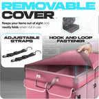 FORTEM Trunk Organizer with Cooler For SUV Car Trunk, Foldable Storage, Car Accessories for Women Men, Collapsible Bag, Perfect