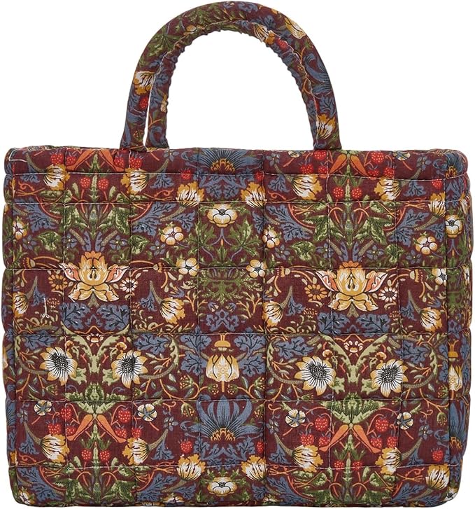 Boho Fabric Storage Basket, Large Capacity Laundry Basket, 12.2'' x 10.23'' x 10.23'' Collapsible Laundry Hamper with Easy Ca