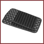 2pcs Car CD Visor Storage Cases Vehicle Sun Visor Organizer with 10 DVD Storage Sleeves Black with White Line Replace Parts