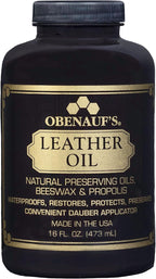 Obenauf's Leather Conditioner - Leather Oil (16oz) - Restore and Protect Leather Boots, Jackets, Purses as Well as Car Leathe