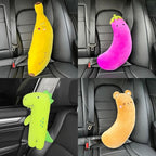Car Pillow for Kids, Dinosaur Seat Belt Cover, Seatbelt Adjuster for Kids Car Seatbelt Covers, Vehicle Shoulder Pads, Seatbelt Cushion for Kids, Seat Strap Pillows Kids (Green)
