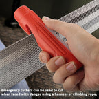 KnLnny Ware Automotive Escape Tool, Window Breaker,Seatbelt Cutter, Car Flashlight, 5 in1 Auto Tactical Gear, USB Charging, M