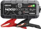 NOCO Boost X GBX45: 1250A UltraSafe Jump Starter - 12V Lithium Battery Booster Pack, Portable Jump Box, Power Bank & Jumper