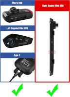 15ft Micro USB & Mini USB Dash Cam & Type-C Hardwire Kit w. Mini(ACS)/LP Mini(ACN)/ATO(ATC or ACU)/Micro2(ACZ) Fuse, Micro to Mini/USB-C Port Adapters & Battery Drain Protection