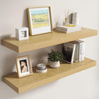 Dreamland 36 Inch Floating Shelves for Wall,8 Inch Deep Floating Shelves,36" W x 8" D Wall Shelves for Bedroom,Living Room,Ki