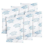 Silica Gel Packets - 50 Gram 50 Packs Moisture Absorbers, Desiccant Packs for Storage, Food Safe Desiccant for Foods, Seeds,