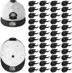 48 Pack Adhesive Hat Hooks for Wall, Super Strong Hat Rack for Baseball Caps, Hat Organizer Display for Home Decor, Hat Hange