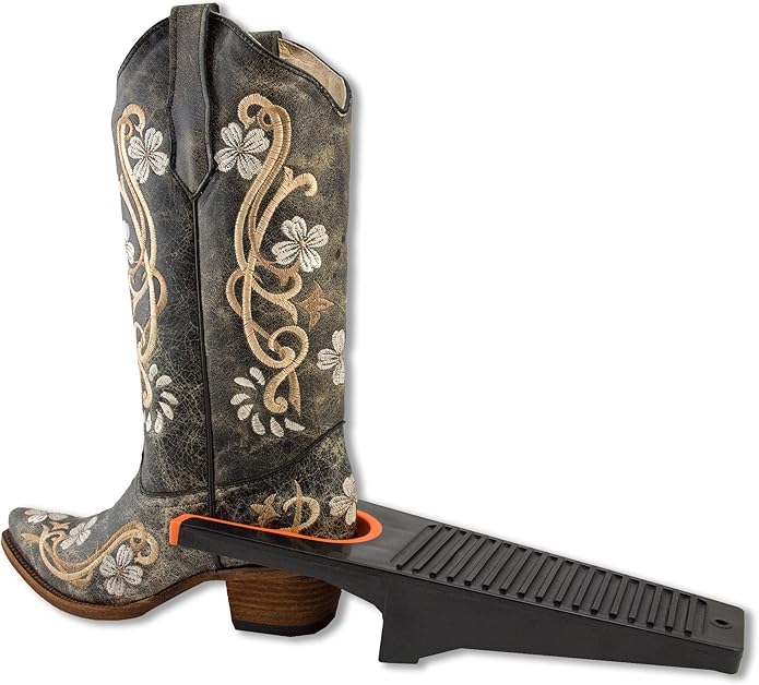 Southwestern Equine Boot Hunter - Boot Puller Jack Hunter Orange, Raspberry &Turquoise