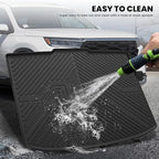 LASFIT Cargo Mat with Backrest Mat for Honda CR-V 2026 2025 2024 2023 (Gasoline Only), All Weather Custom Fit TPE Trunk Mat Trunk Liner Cargo Liner with Seatback Mat (Lower Position)