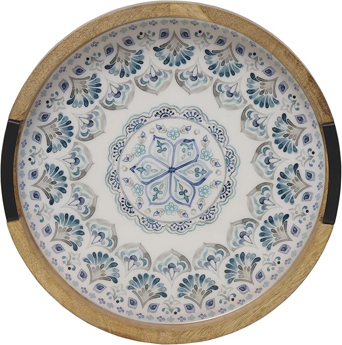 Gourmet Basics by Mikasa Addison Lazy Susan Serving Tray, 14-Inch