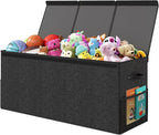 Extra Large Toy Box Chest with Lid, Kids Toy Storage Organizer for Boys Girls, Big Toy Bin Basket Extra Large Toy Storage Box