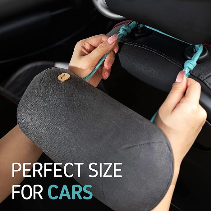 Car Air Freshener - Lasts 365+ Days - No Chemicals - 100% Activated Bamboo Charcoal - No Fragrance Deodorizer, Auto Odor Elim