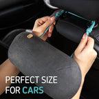 Car Air Freshener - Lasts 365+ Days - No Chemicals - 100% Activated Bamboo Charcoal - No Fragrance Deodorizer, Auto Odor Elim