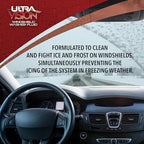 ULTRA 1PLUS De-Icer Windshield Washer Fluid - Advanced Formula for Winter Driving - Clear Vision in Weather Conditions -32F -