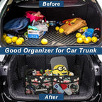 Deosk Car Trunk Organizer for SUV, Car Organizers and Storage with 6 Pocket, Car Accessories for Women/Men 50L Waterproof