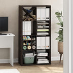 Furinno Cubicle Cube Insert, H-Shelf Cube Organizer, 2-Tier Shelf Dividers, Fits into Furinno Extra Thick Cubes, for Organize
