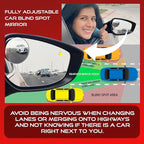Parent-Blind Spot Car Mirrors (Round, Pick up Truck)