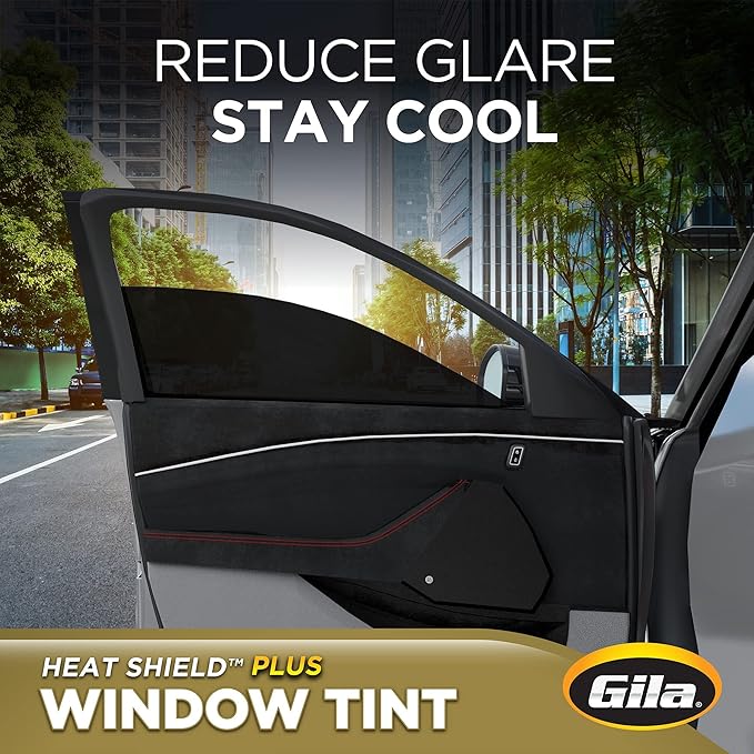 Gila Heat Shield Plus 5% VLT Window Tint, 2ft x 6.5ft (Pack of 2)