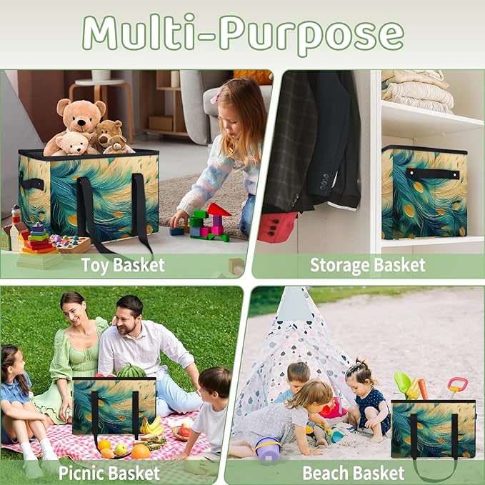 Reusable Grocery Bags Heavy Duty Shopping Bags Foldable Large Tote Bags with Long Handles & Hard Bottom
