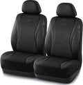 Skechers Car Seat Covers,Leather Seat Covers with GOGA Mat Technology,Waterproof Car Seat Covers Front Seats,Airbag Compatibl