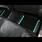 CAR PASS Leather Steering Wheel Cover and Waterproof Car Floor Mats,Microfiber Universal Car Combo Fit for 95% Sedan,SUV,Cars