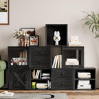 FUSUNBAO Magic DIY Cube Storage Organizer Stackable Cubes for Home Books Clothes Toy-Modular Cubby Storage System-Office Cubi