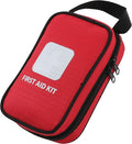 Thrive Compact First Aid Kit - Waterproof Rip-Stop Nylon Travel First Aid Kit - Camping & Hiking Medkit with Wipes & Bandages