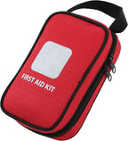 Thrive Compact First Aid Kit - Waterproof Rip-Stop Nylon Travel First Aid Kit - Camping & Hiking Medkit with Wipes & Bandages