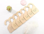 Modern Baby Closet Dividers - Wooden Closet Dividers Baby,Clothes Dividers for Nursery Closet,Newborn to 24 Months for Home N
