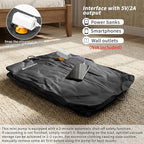 Upgraded Vacuum Bag for Travel, Professional IPX8 Waterproof Reusable Vacuum Compression Bags for Travel Suitcases, Durable S