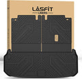 LASFIT Cargo Mat & Backrest Mats for Nissan Pathfinder 2013-2020 / Infiniti QX60 2014-2021 / JX35 2013, All Weather TPE Custom Fit Easy Clean Durable No-Curling Trunk Mat for Pathfinder & QX60 & JX35