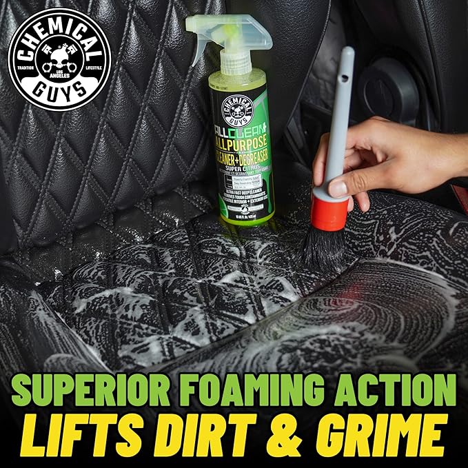Chemical Guys CLD_101 All Clean+ Citrus-Based All Purpose Super Cleaner, Safe for Cars, Trucks, SUVs, Motorcycles, RVs & More