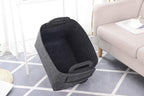 Storage Basket Felt Storage Bin Collapsible& Convenient Box Organizer with Carry Handles for Office Bedroom Closet Babies Nur