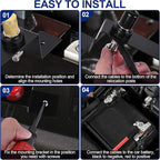 Battery Relocation Kit, Battery Jump Post Kit Heavy Duty Remote Battery Terminals Charging Post with Bracket Cable Compatible with UTV ATV Car Trucks RV Tractor Boat