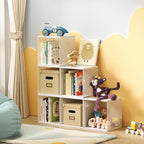 Dmevkic 2 Cube Organizer Bookshelves DIY Variable Stackable Cube Storage Organizer for Kid Bedroom,Living Room,Small Bookshel