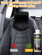 Kingvo Ceramic Spray Coating for Cars, Car Leather Conditioner Automotive Clear Coat Detail Spray Polishing Kit Leather Care 