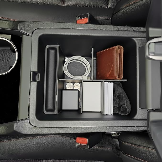 Vehicle OCD – Center Console Organizer for Honda Pilot (2023-2026), Ridgeline (2024-2026), and Passport (2024-2026) – Made in USA - SLX185
