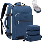LOVEVOOK Travel Backpack for Women & Men 40L,Airline Approved Carry On Backpack Travel Essentials,TSA Carry on Luggage,Waterp