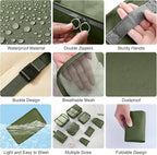 Packing Cubes for Travel - 8 Set Luggage Organizer Bags for Family, Mesh Breathable Packing Cubes for Suitcases Durable Trave