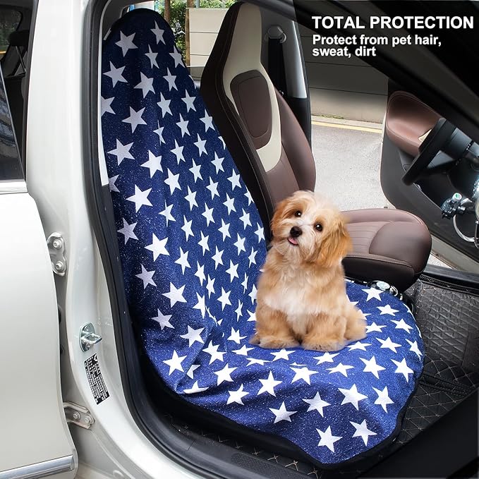 Waterproof Sweating Car Seat Cover for Post Gym Workout, Running, Swimming, Beach and Hiking, Universal Fit Non-Slip Bucket S