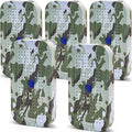 5 Packs Gun Safe Dehumidifier 40 Gram Reusable Indicating Silica Gel Desiccant Canister- Camouflage Rechargeable Humidity