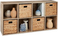 Best Choice Products 8-Cube Storage Organizer, 13.5in Shelf Opening, Bookcase, Display Shelf, Customizable w/ 2 Removable Bac