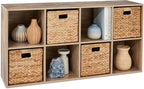 Best Choice Products 8-Cube Storage Organizer, 13.5in Shelf Opening, Bookcase, Display Shelf, Customizable w/ 2 Removable Bac