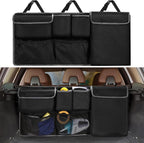 XHRING Car Trunk Organizer Storage Backseat Hanging Bag for Jeep Wrangler Grand Cherokee Renegade Cherokee Compass JL Wagoneer Patriot