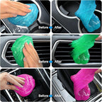 Car Cleaning Gels 4-Pack, Car Cleaning Putty Universal Auto Detailing Tools Car Interior Cleaner, Dust Cleaning Slime, Car Ac