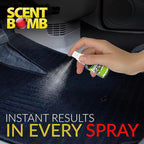 Scent Bomb Air Freshener Spray, Long-Lasting Odor Eliminator - Effective Deodorizer for Home & Car, Fresh Room Spray for Kitc