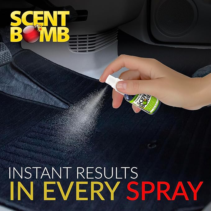 Scent Bomb Air Freshener Spray, Long-Lasting Odor Eliminator - Effective Deodorizer for Home & Car, Fresh Room Spray for Kitc